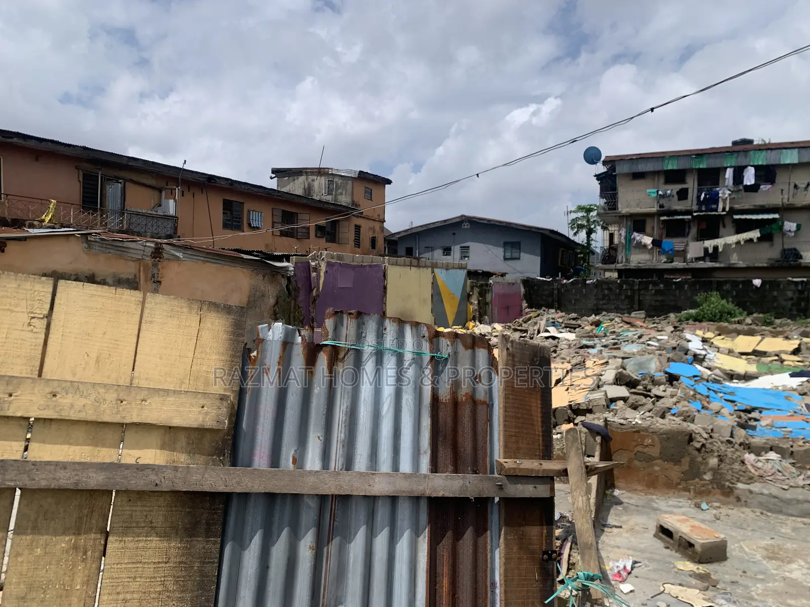 A Standard Fully Measured One Plot of Land in Ijesha
