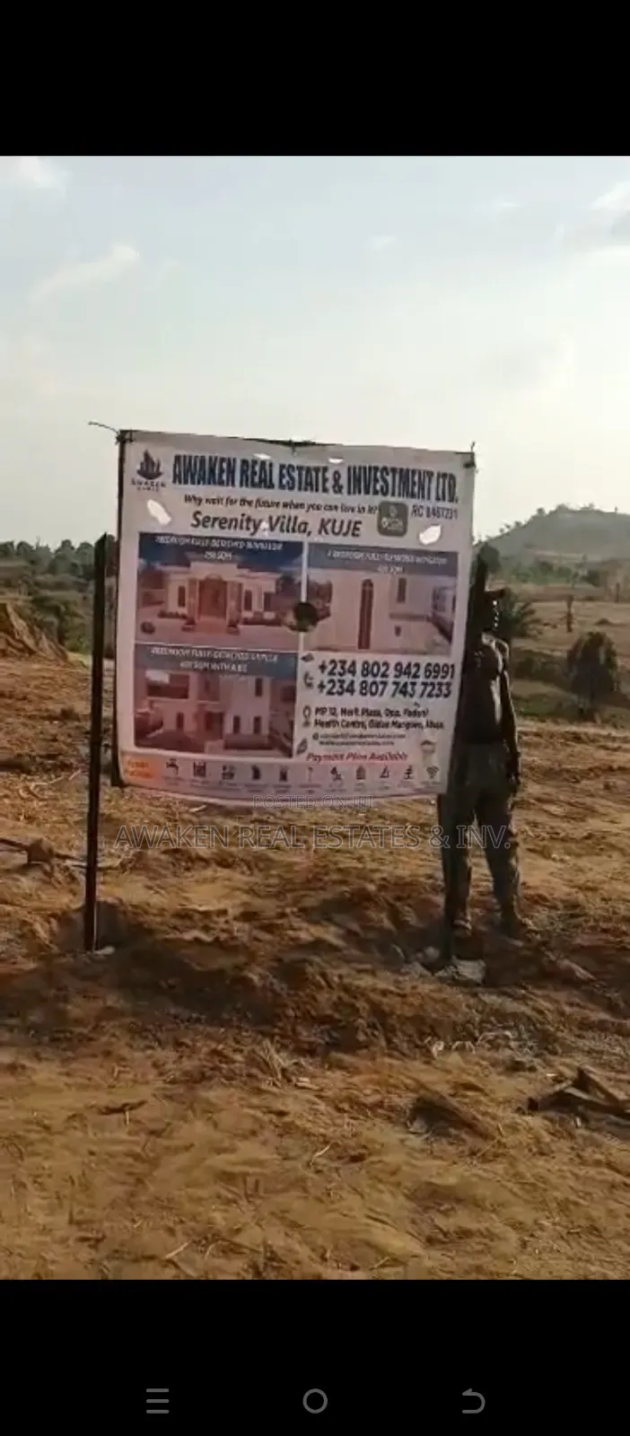 400sqm of Land in Kuje for Sale in Kuje
