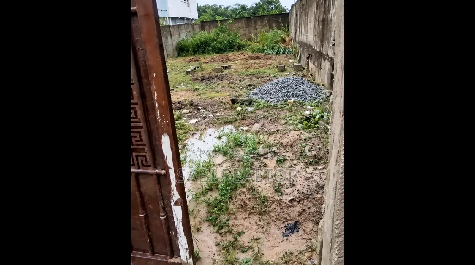 Residential Half Plot of Land Fenced Gated in a Serene Environment in Ogba Bus-Stop