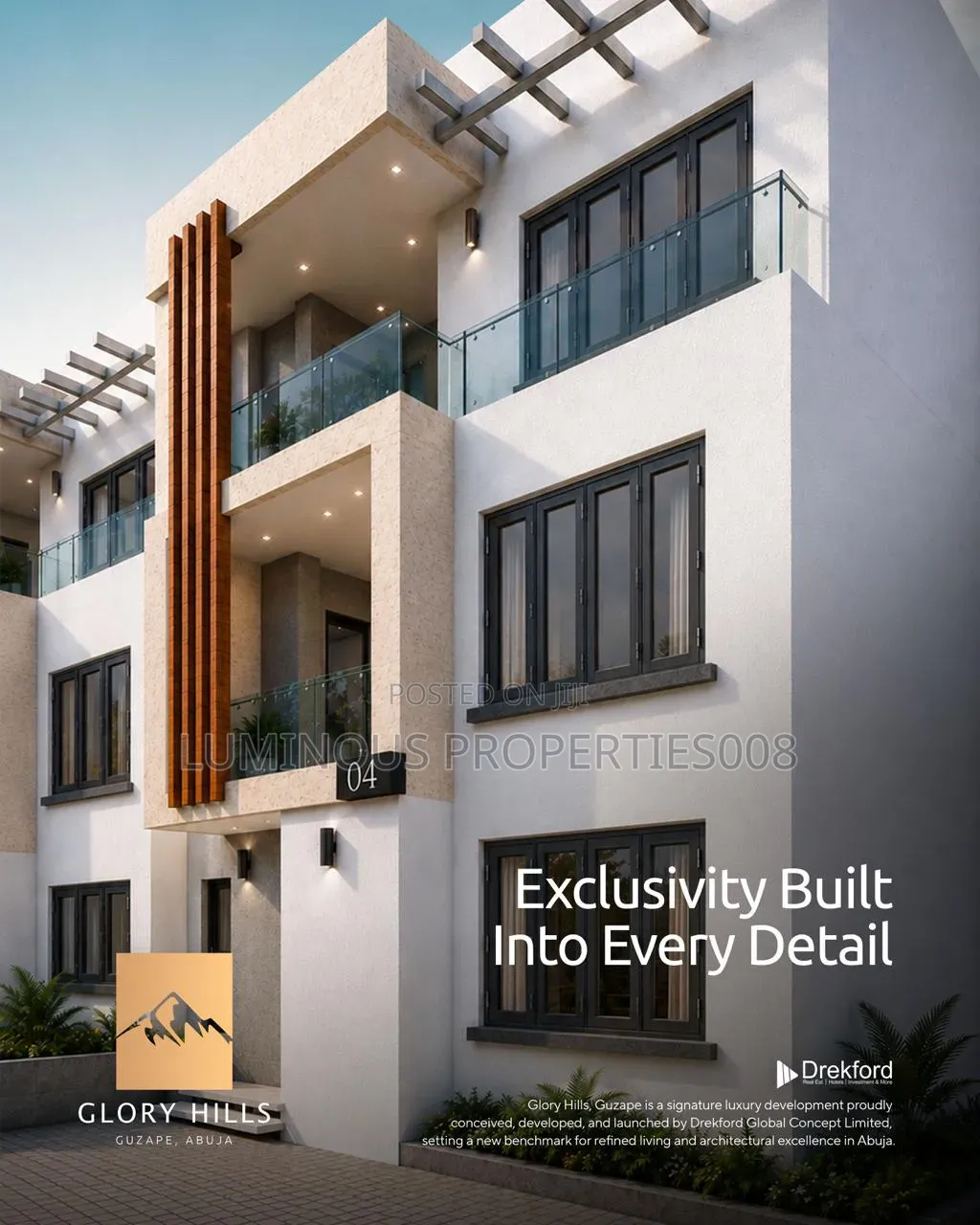 4bdrm Duplex in Glory Hills Guzape for sale in Guzape District