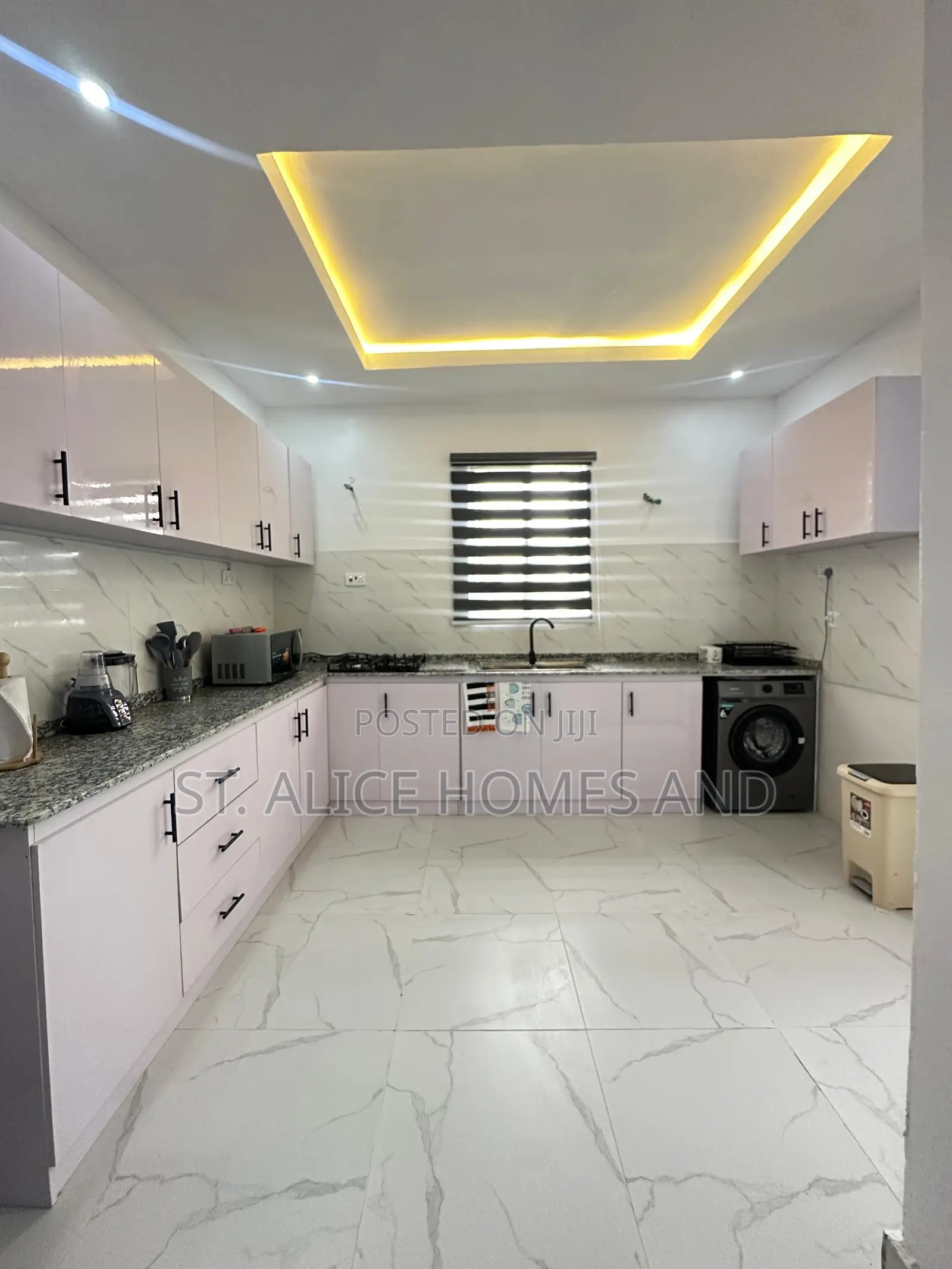 M T 2 Bedroom Orange Apartment With Washing Machine In Ajah Lekki in Off Lekki-Epe Expressway