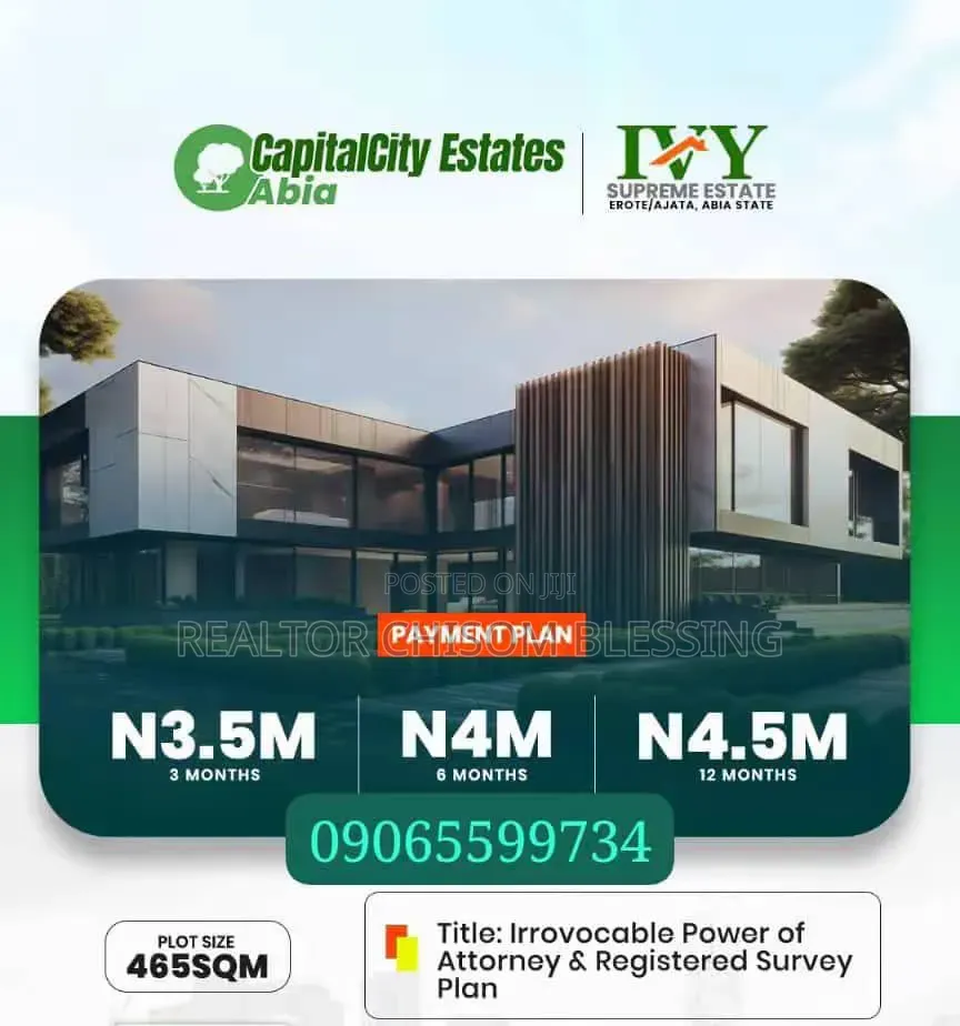Ivy Supreme Estate Ajata Ibeku Umuahia Abia State in Umuahia