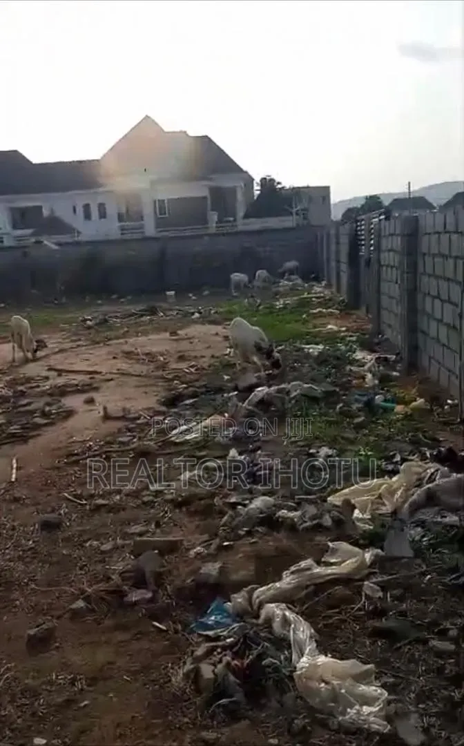 1882sqm, Residential, C of O, Tarred Road in Jahi