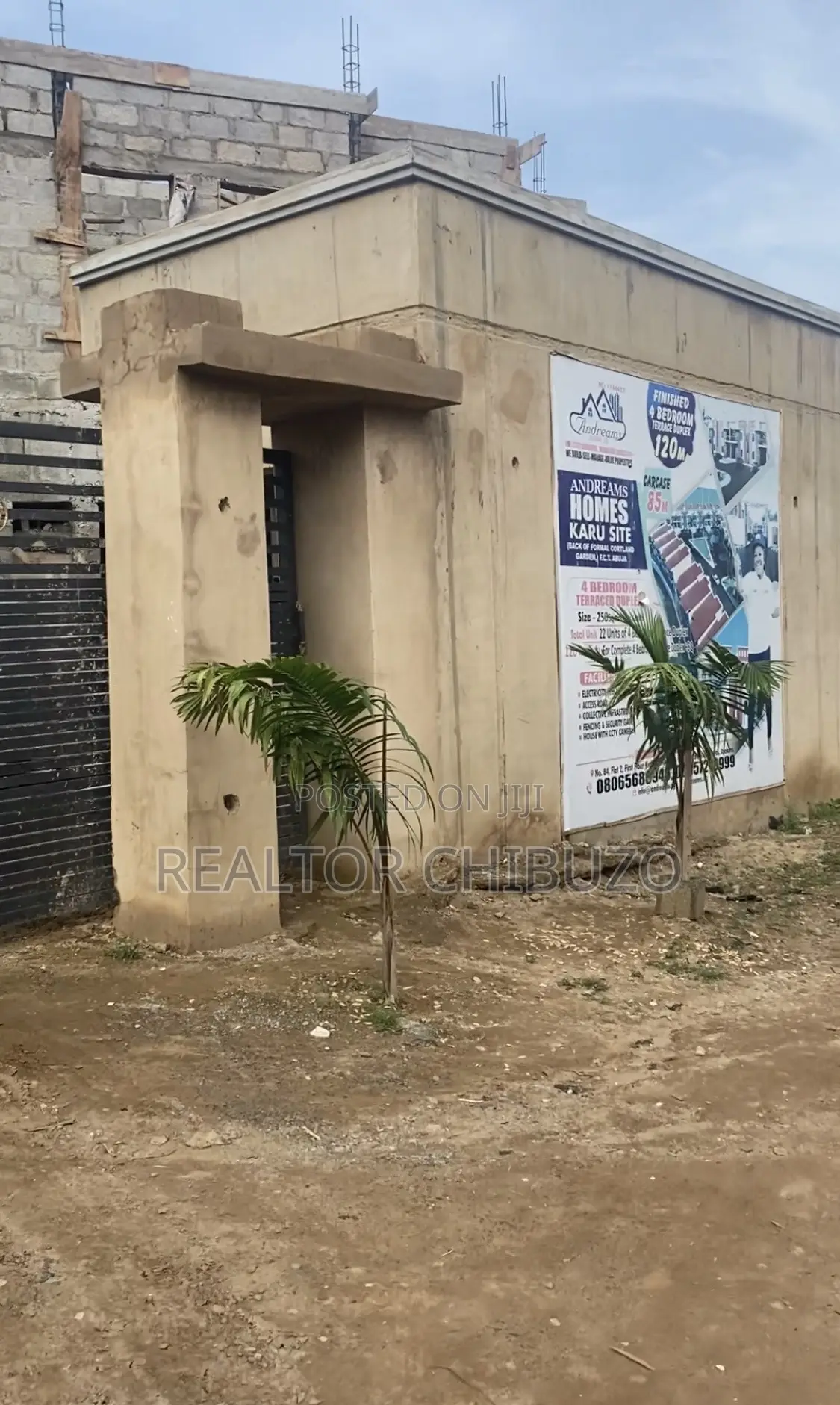 250sqm DPC for Sale in an Estate in Karu - in Karu
