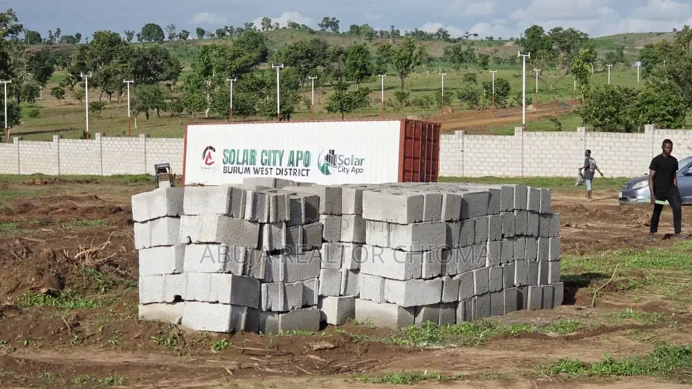 The First Solar Powered Estate in Abuja in Apo District