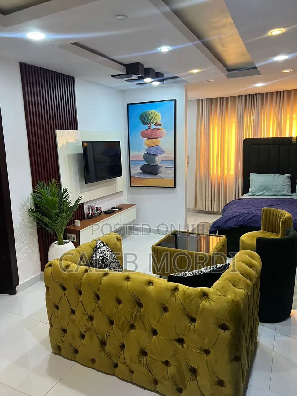 Studio Serviced Apartment in Akoka Yaba in Fola Agoro