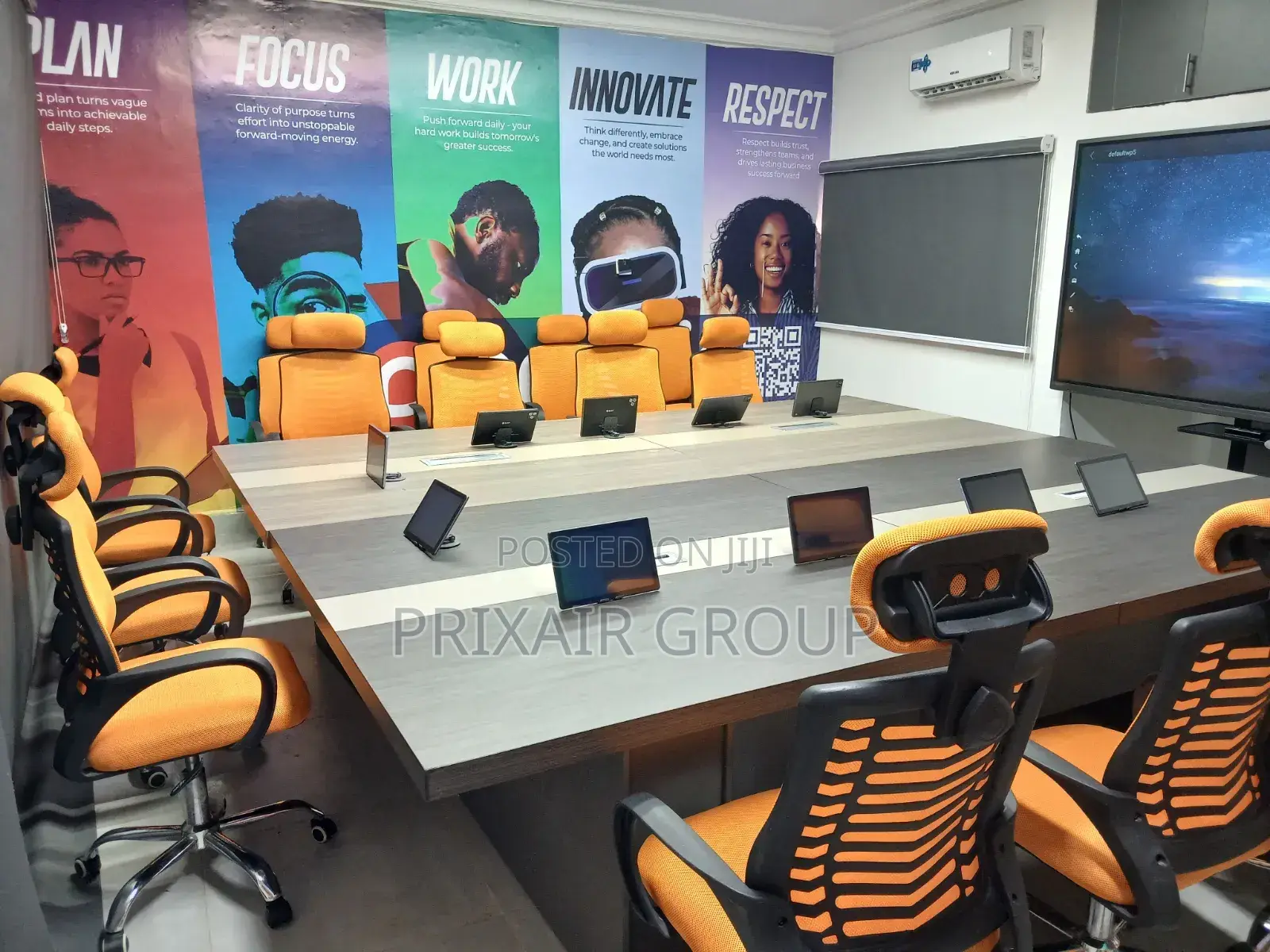 30 Capacity Board Room With Tabs and Smart Electonic Screen in Zone 6 / Wuse