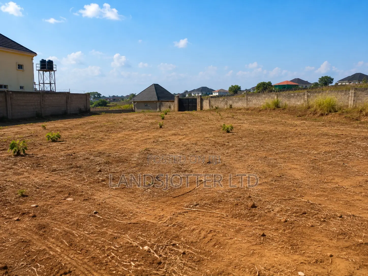 450sqm Land for One Block of Apartments HUTU ABUJA in Lugbe District
