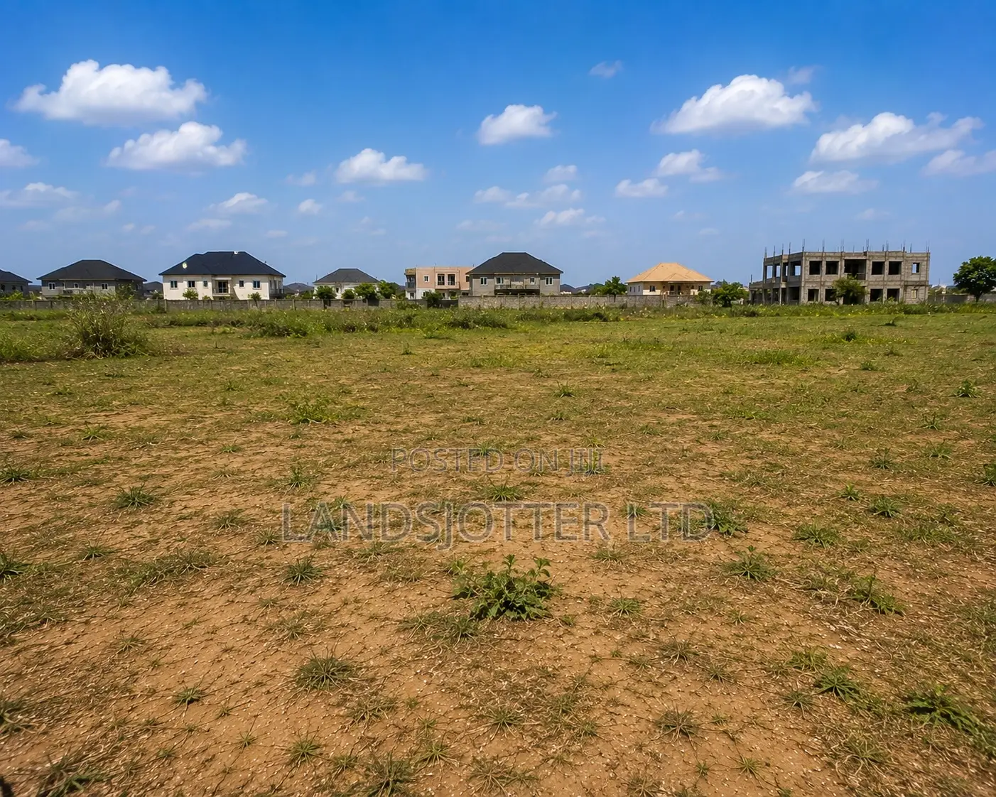 450sqm Land for One Block of Apartments HUTU ABUJA in Lugbe District