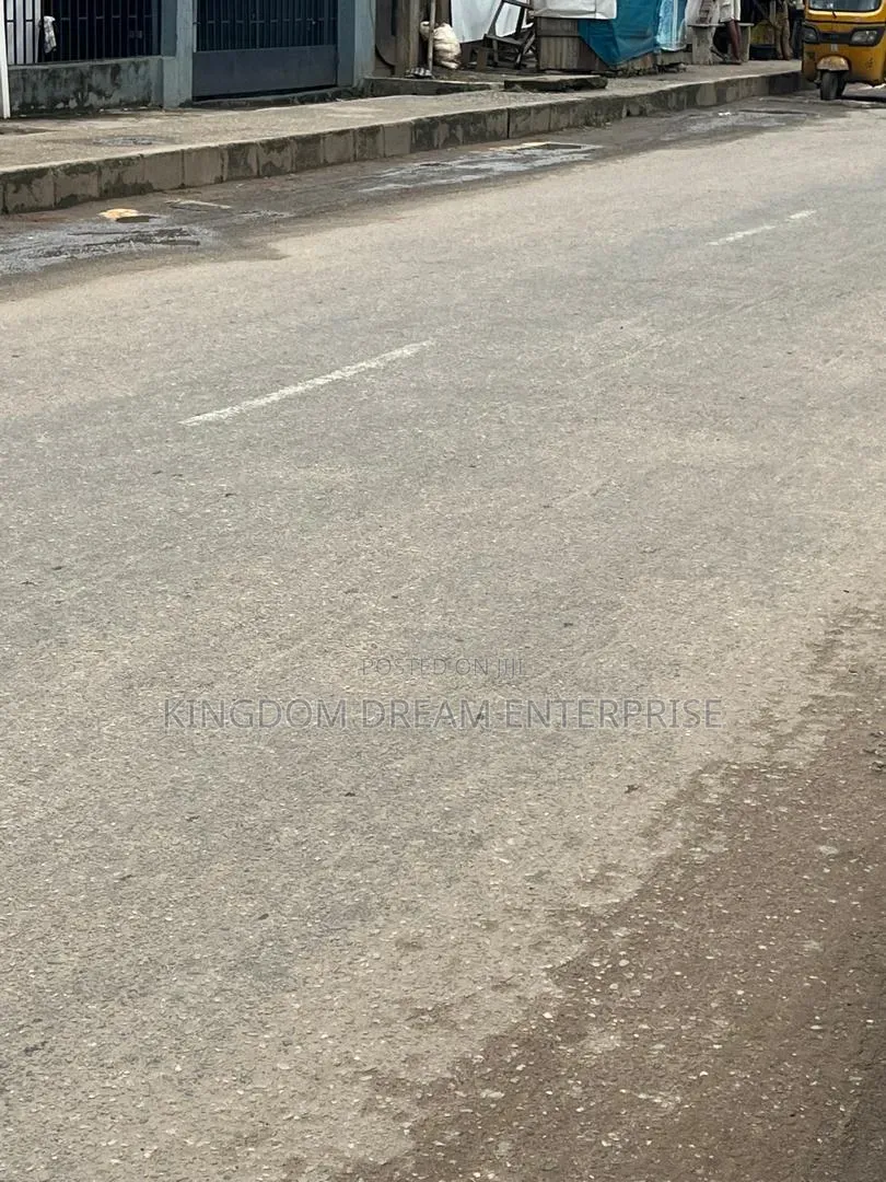 651 SQM Land + Shops Iju Road Fagba Lagos in Fagba