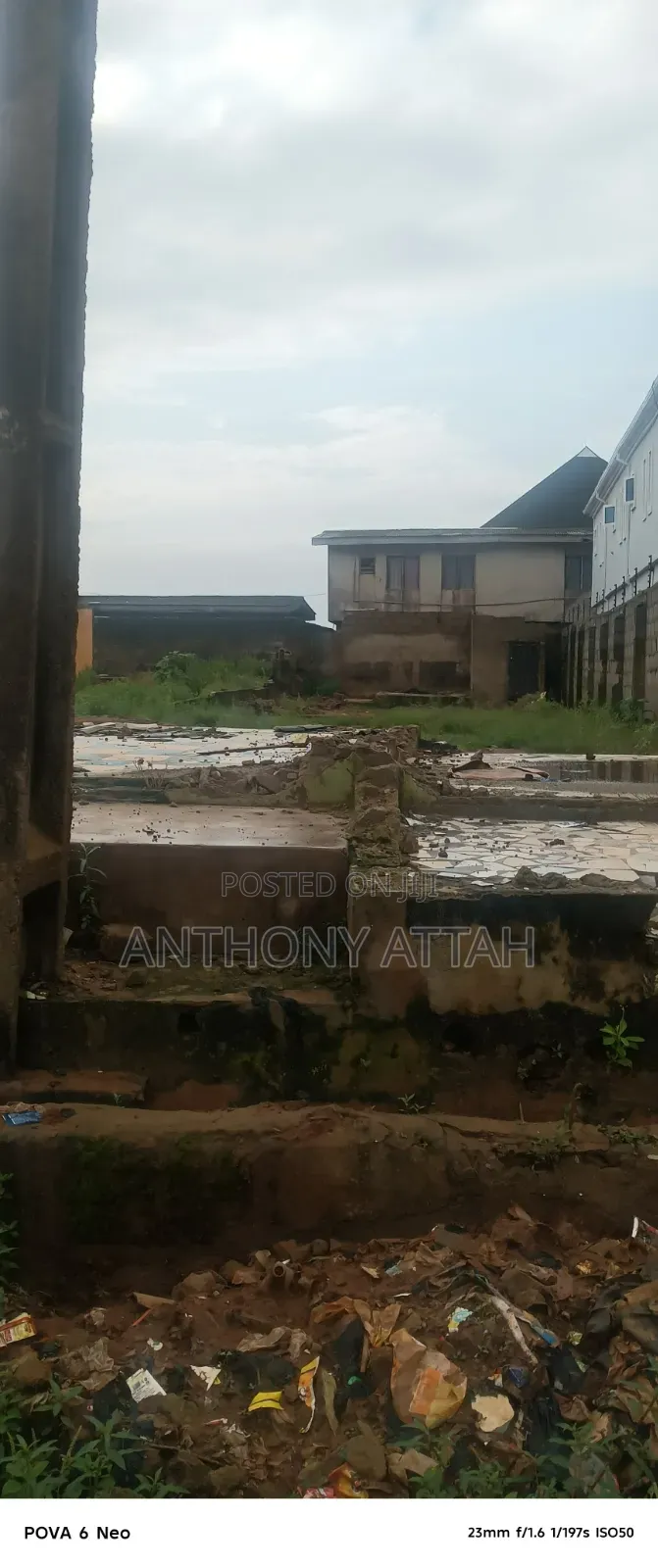 Standard Half Plot of Land in Good Location in Iyana Ipaja