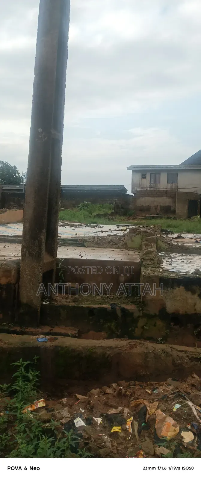 Standard Half Plot of Land in Good Location in Iyana Ipaja