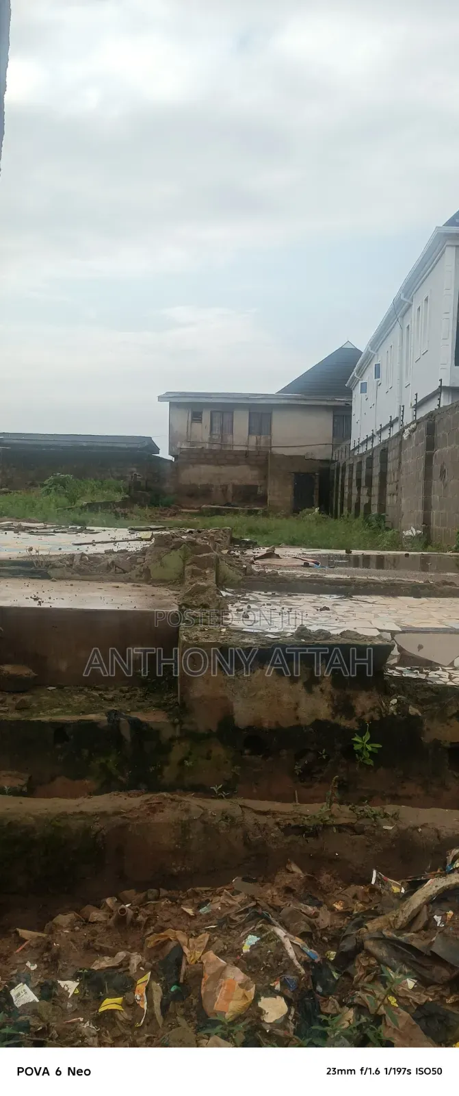 Standard Half Plot of Land in Good Location in Iyana Ipaja