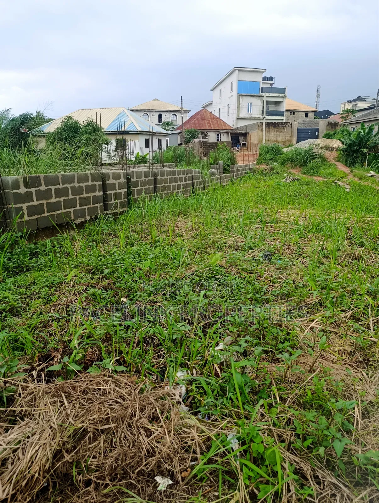 Half Plot of Land in a Very Decent Area at Peace Estate Baruwa Ipaja. in Iyana Ipaja