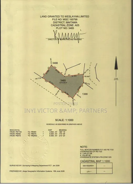 Land for Sale in Jabi