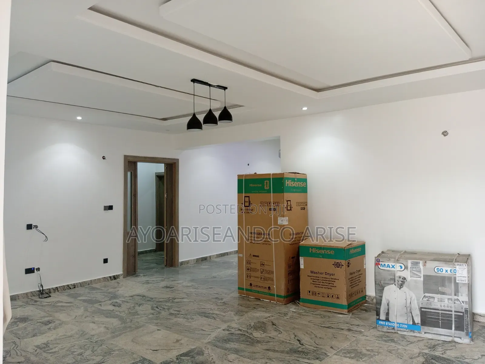 3bdrm Block of Flats in River Park, Sabon Lugbe for rent in Sabon Lugbe