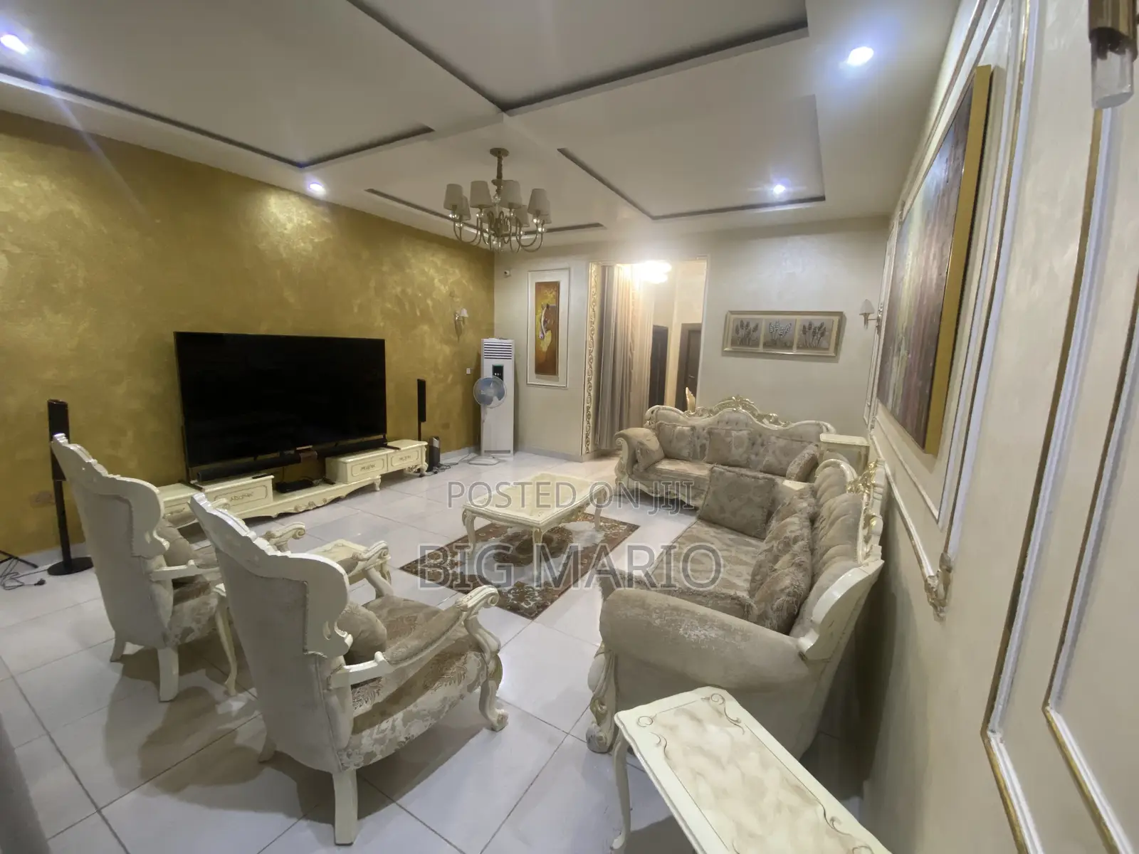 Furnished 4bdrm Duplex in Guzape Main for rent in Guzape District