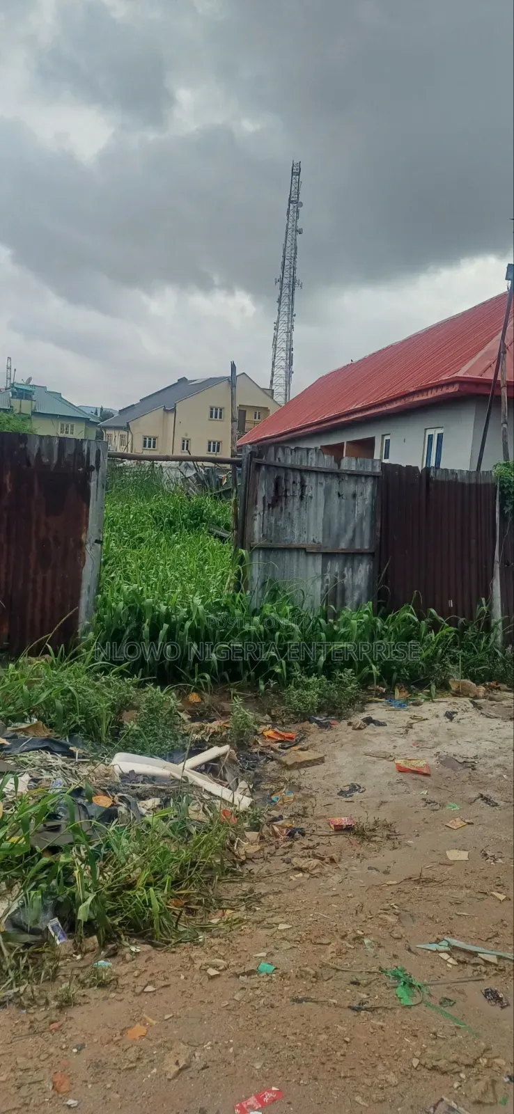 For Sale Half Plot of Land at Ajoke Salako Street Ifako Gbagada Lagos in Ifako-Gbagada