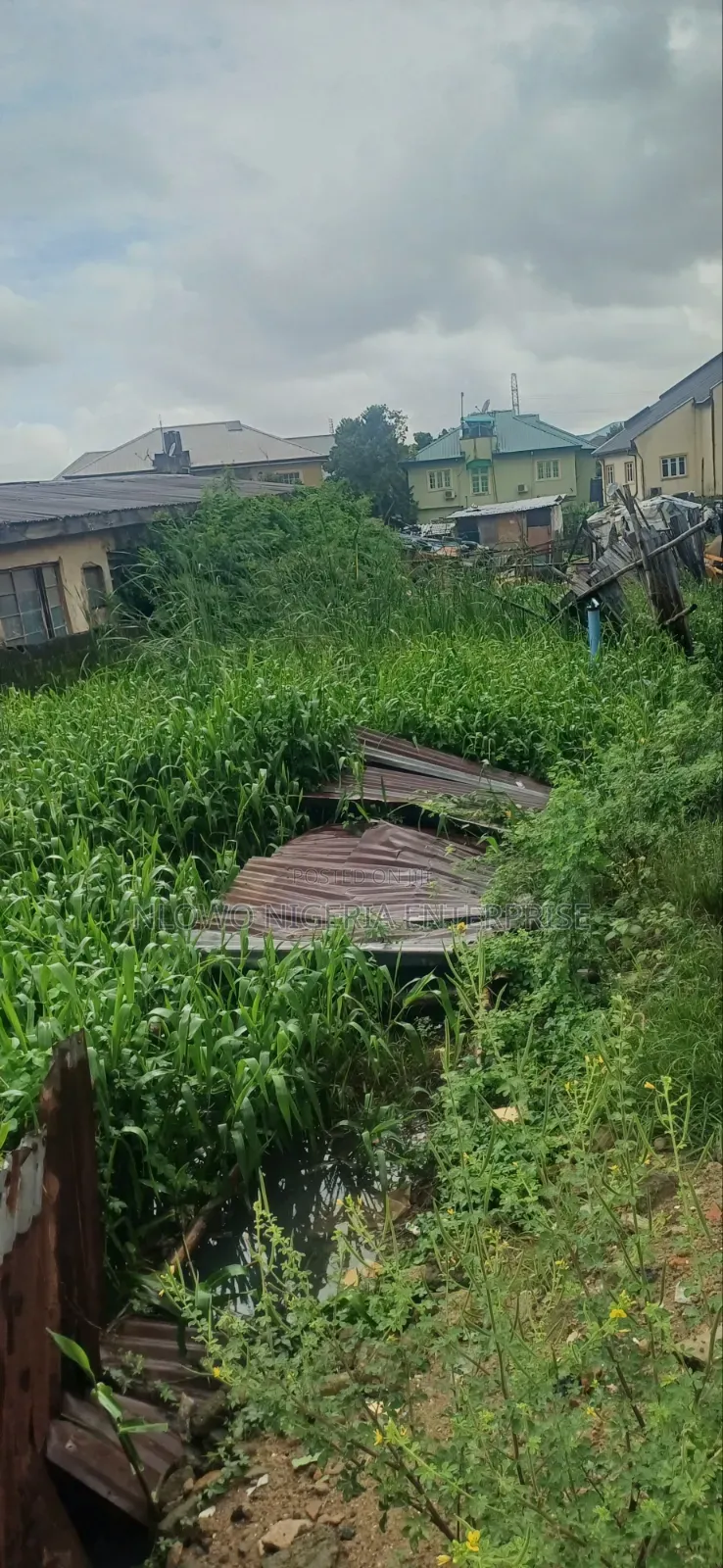 For Sale Half Plot of Land at Ajoke Salako Street Ifako Gbagada Lagos in Ifako-Gbagada