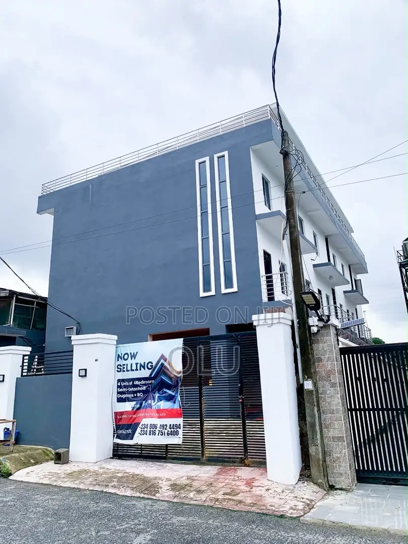 4bdrm Duplex in Ajao Estate, Mobolaji Bank Anthony Way for sale in Mobolaji Bank Anthony Way