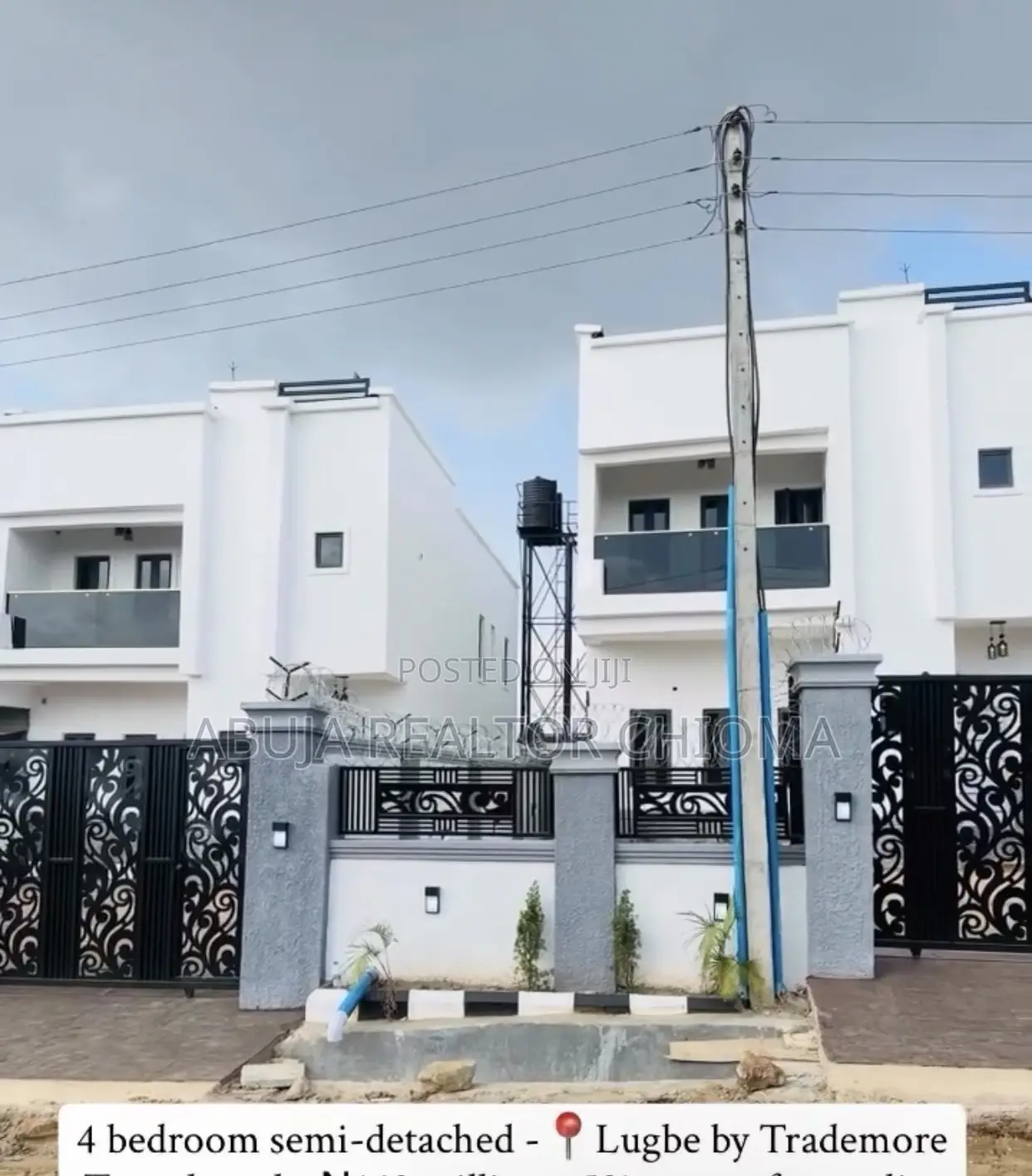 4bedroom Semi Detached Dulpex lugbe by Trademore in FHA