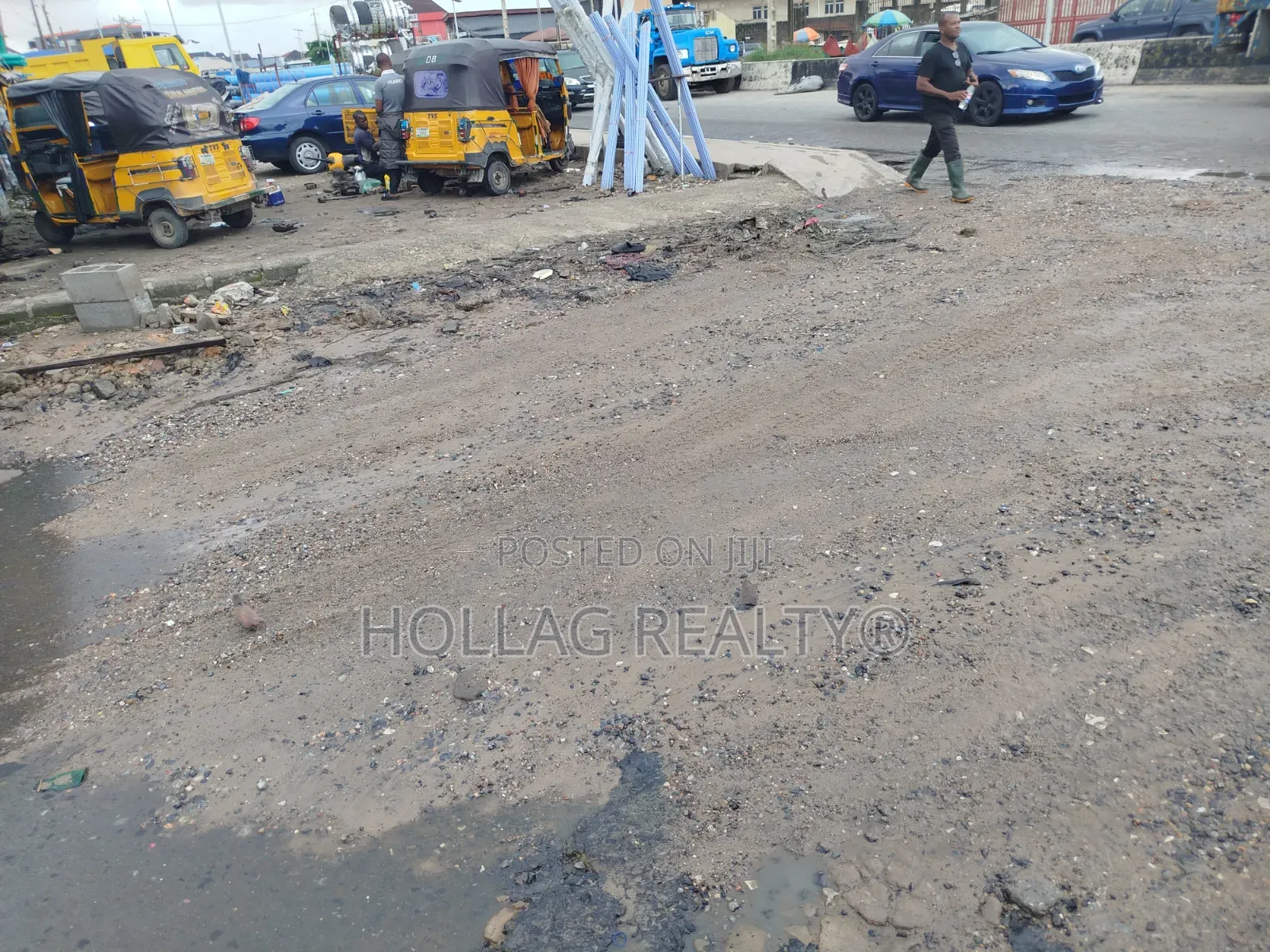 1950 SQMTS Commercial Land on Ago Palace Way in Ago Palace
