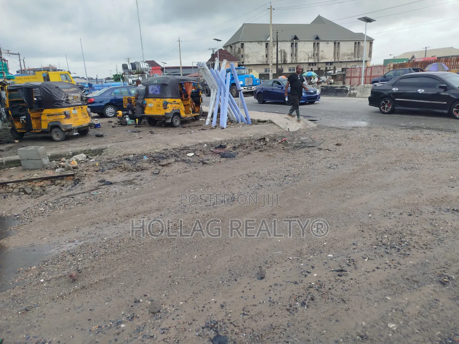 1950 SQMTS Commercial Land on Ago Palace Way in Ago Palace