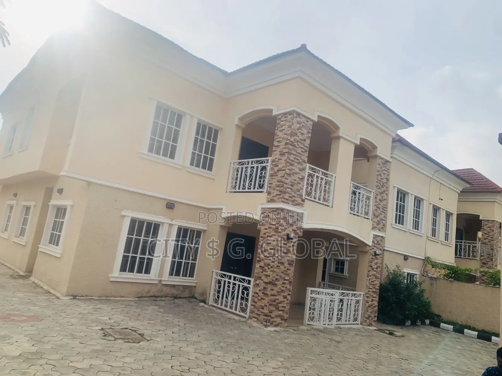 A Commercial 5 Bedroom Duplex With 2 Units BQ in Dape