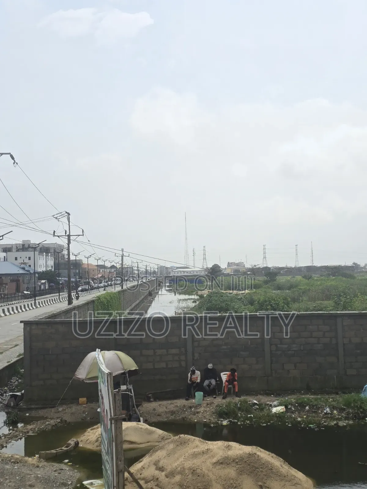 Commercial Land Directly on the Coastal Road in Jakande