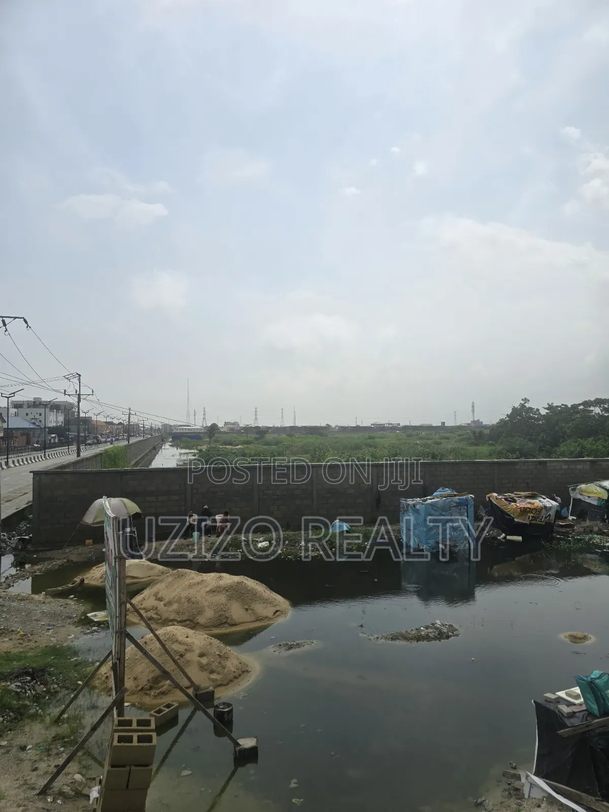Commercial Land Directly on the Coastal Road in Jakande