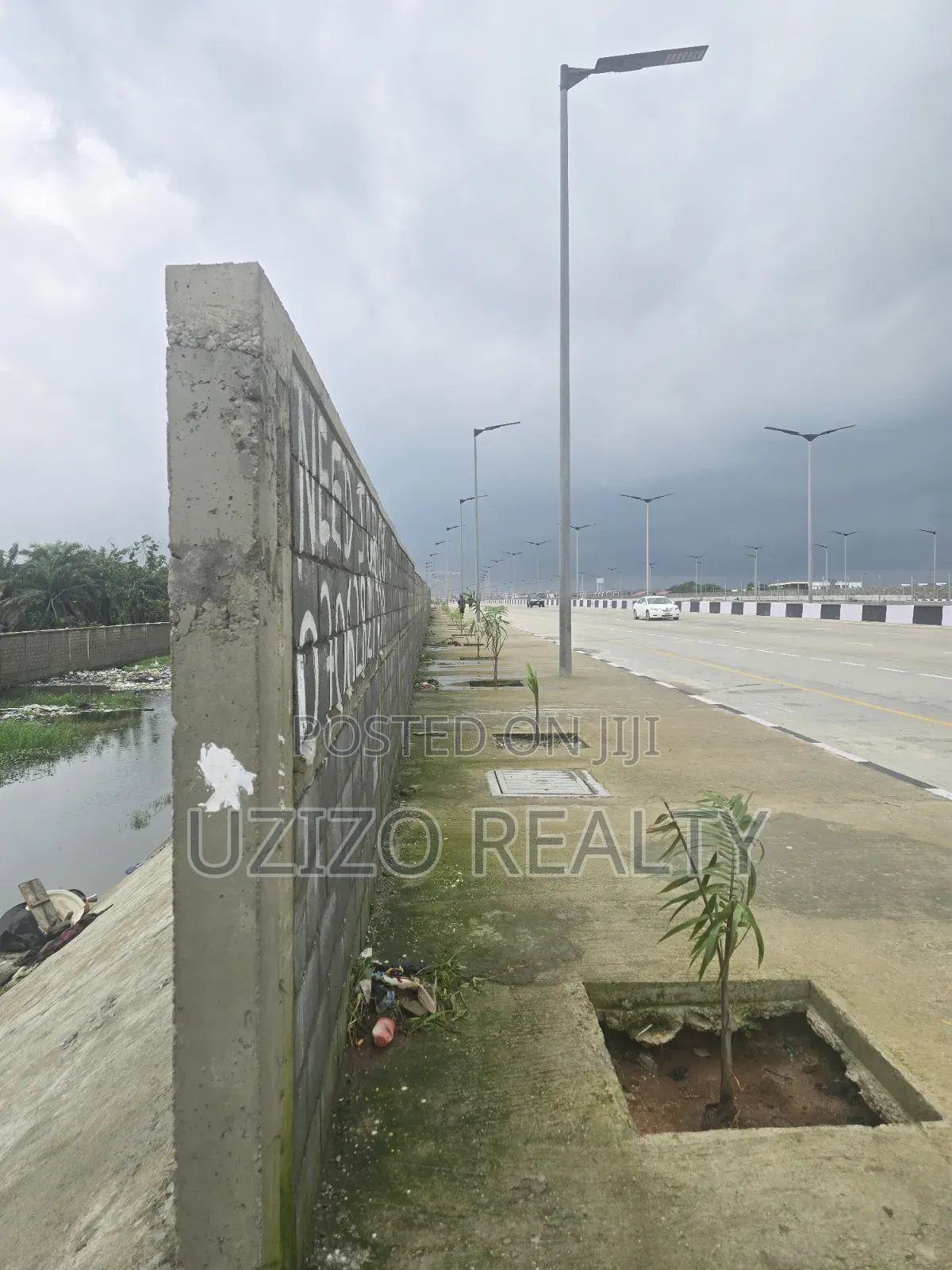 Commercial Land Directly on the Coastal Road in Jakande