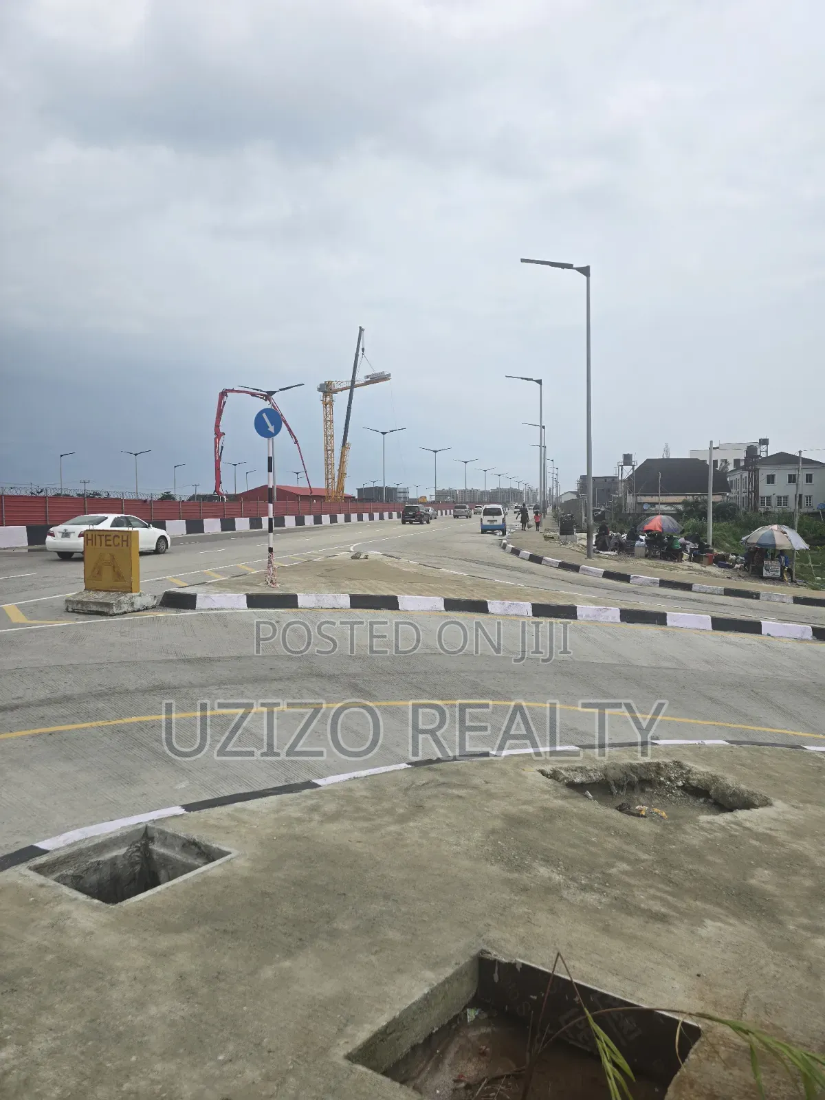 Commercial Land Directly on the Coastal Road in Jakande