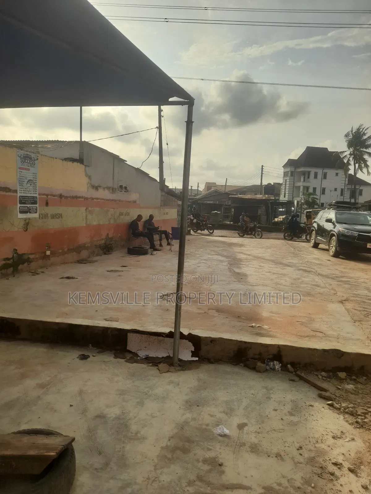 Spacious Car Wash for Rent in Alagbado