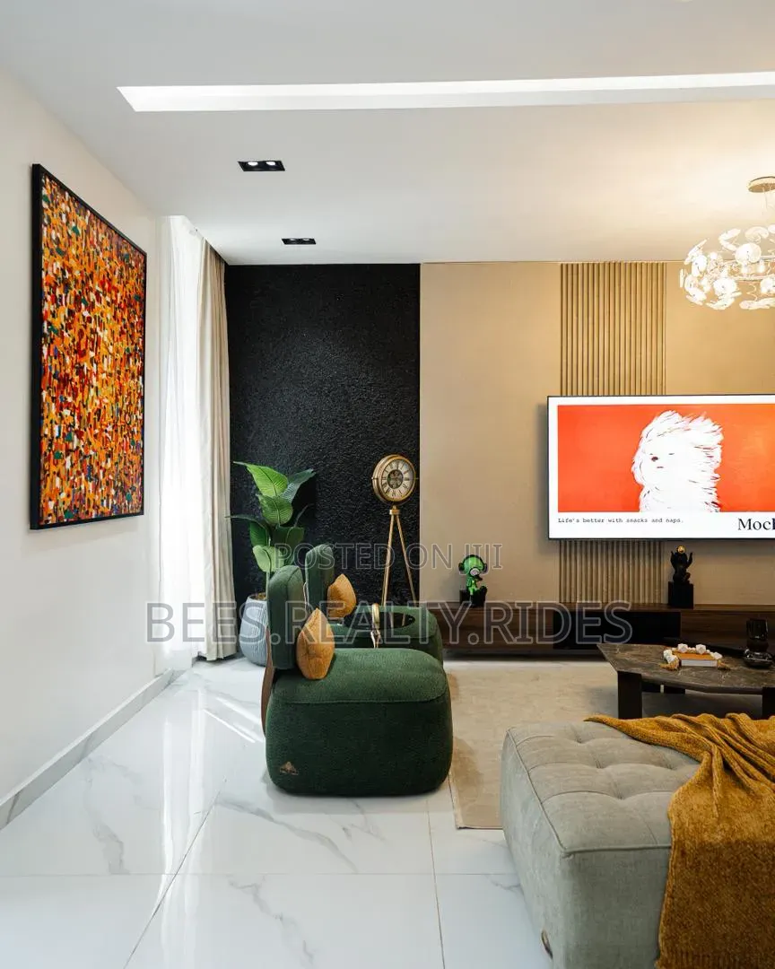 5BRM Triplex, Private Cinema, 2 Living Closet RMs, Pool, Gym, Ps5 in Lekki Phase 1