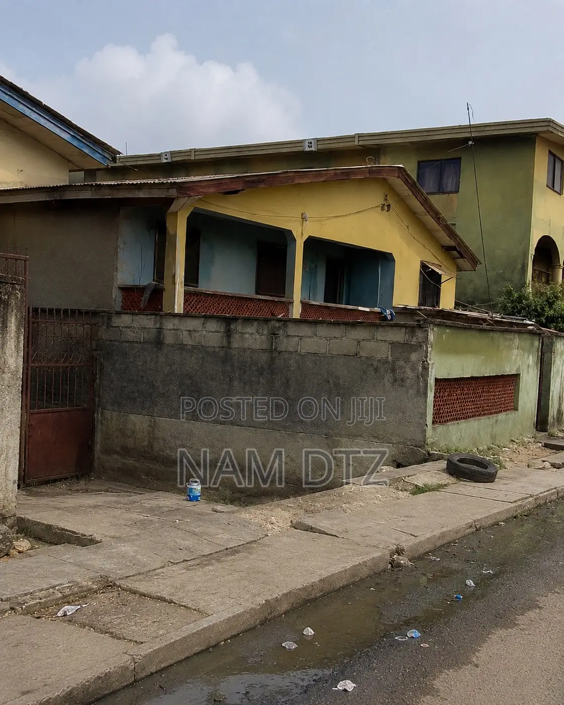 Full Plot With Old Storey Building for Sale – Abimbola, Agege in Agbotikuyo