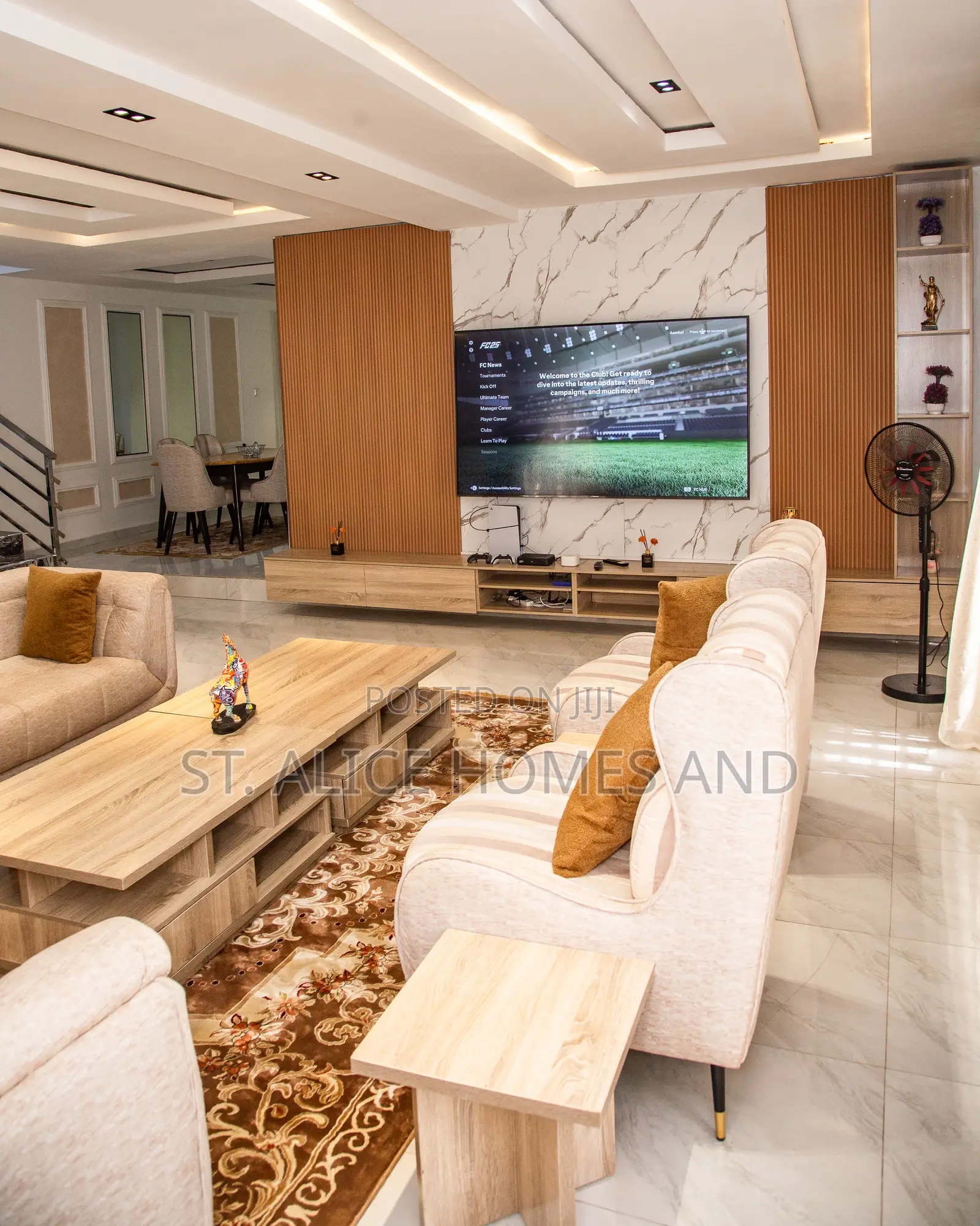 Asaka Amara 4 Bedroom Apartment With Furnished Luxurious Office in Central Business District