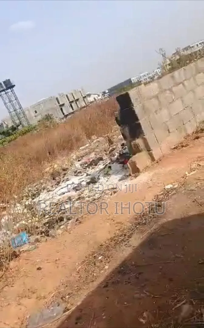 4400sqm, Residential, FCDA R of O and C of O Fully Paid For, Tarred Rd in Jahi