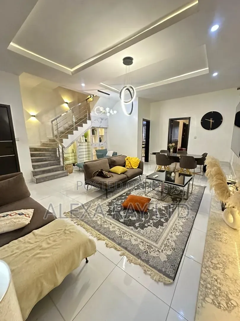 Furnished 4bdrm Duplex in Ikota for rent in Ikota