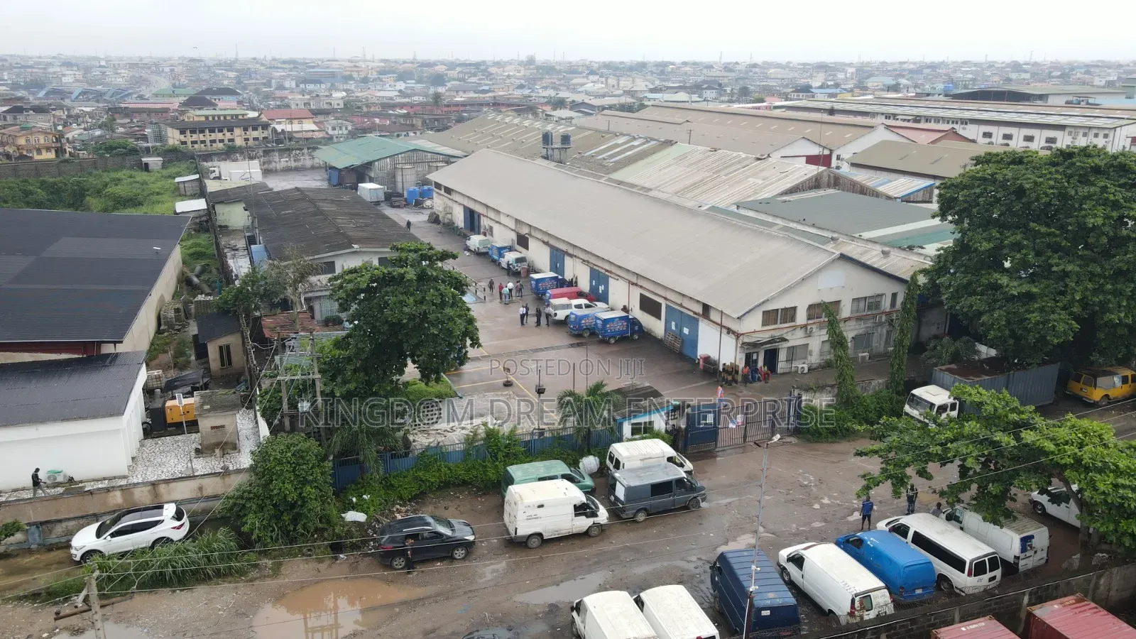 Industrial Property ( Warehouse) on 16,570Sqm Land Ikeja Lagos State in Oba Akran