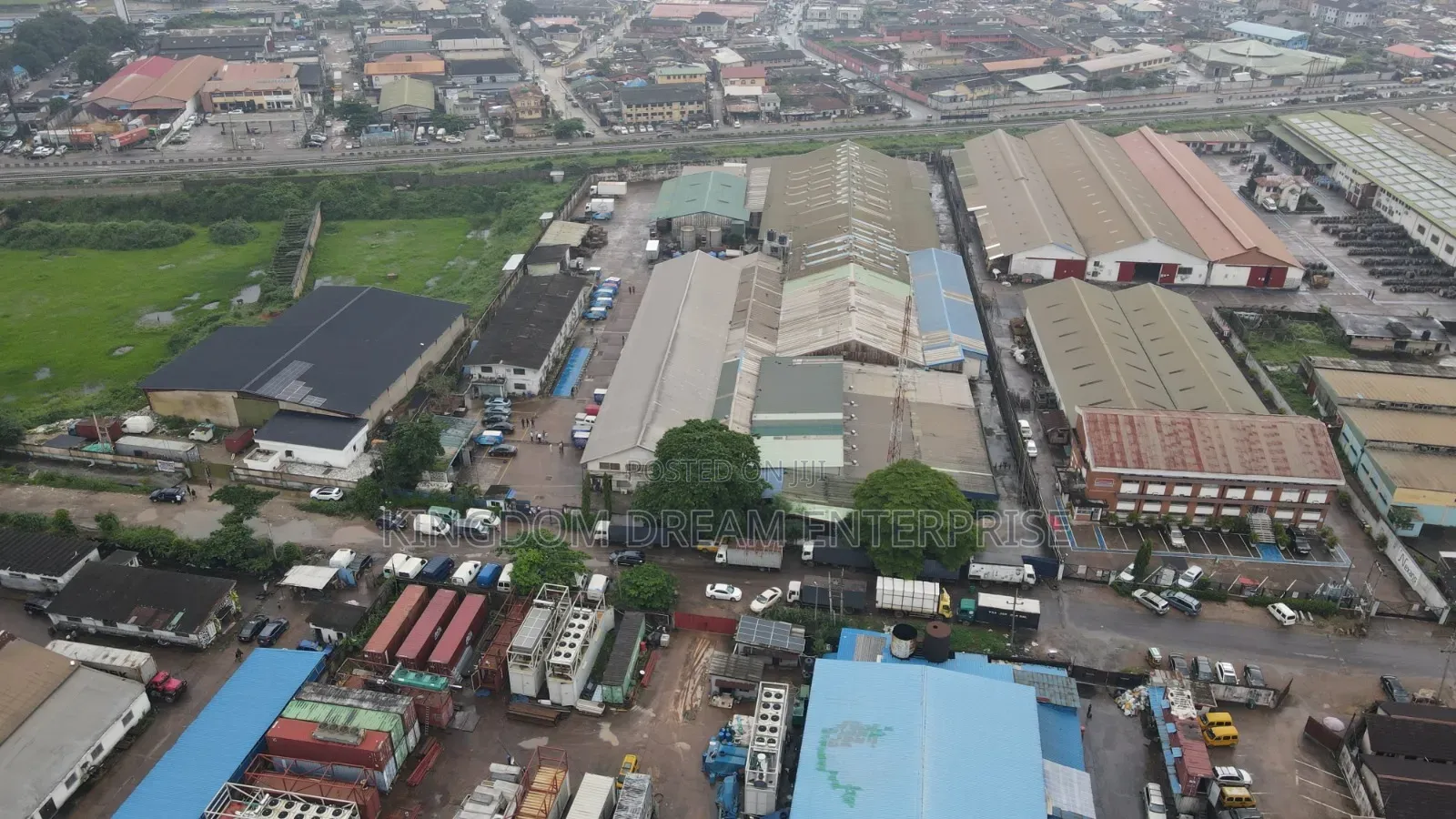 Industrial Property ( Warehouse) on 16,570Sqm Land Ikeja Lagos State in Oba Akran