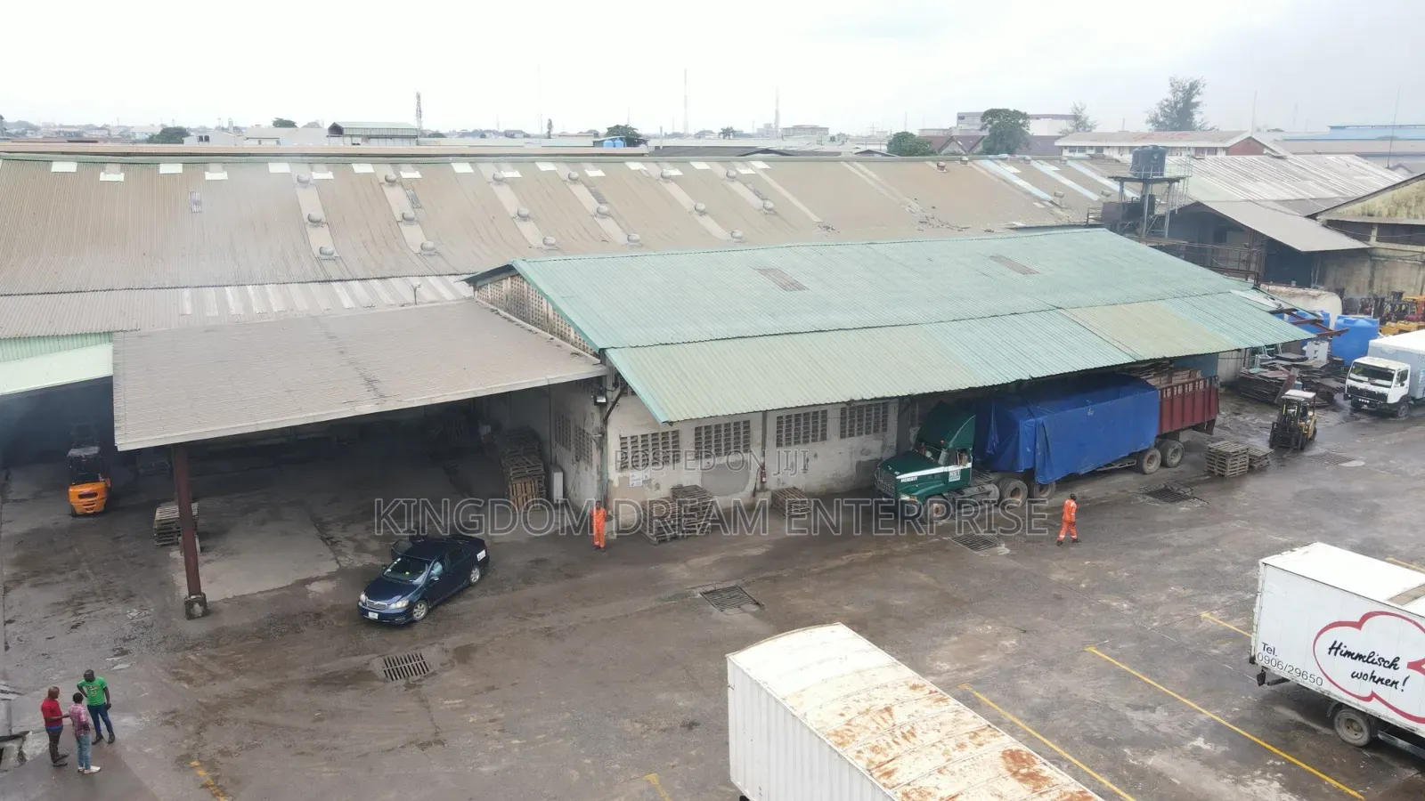 Industrial Property ( Warehouse) on 16,570Sqm Land Ikeja Lagos State in Oba Akran
