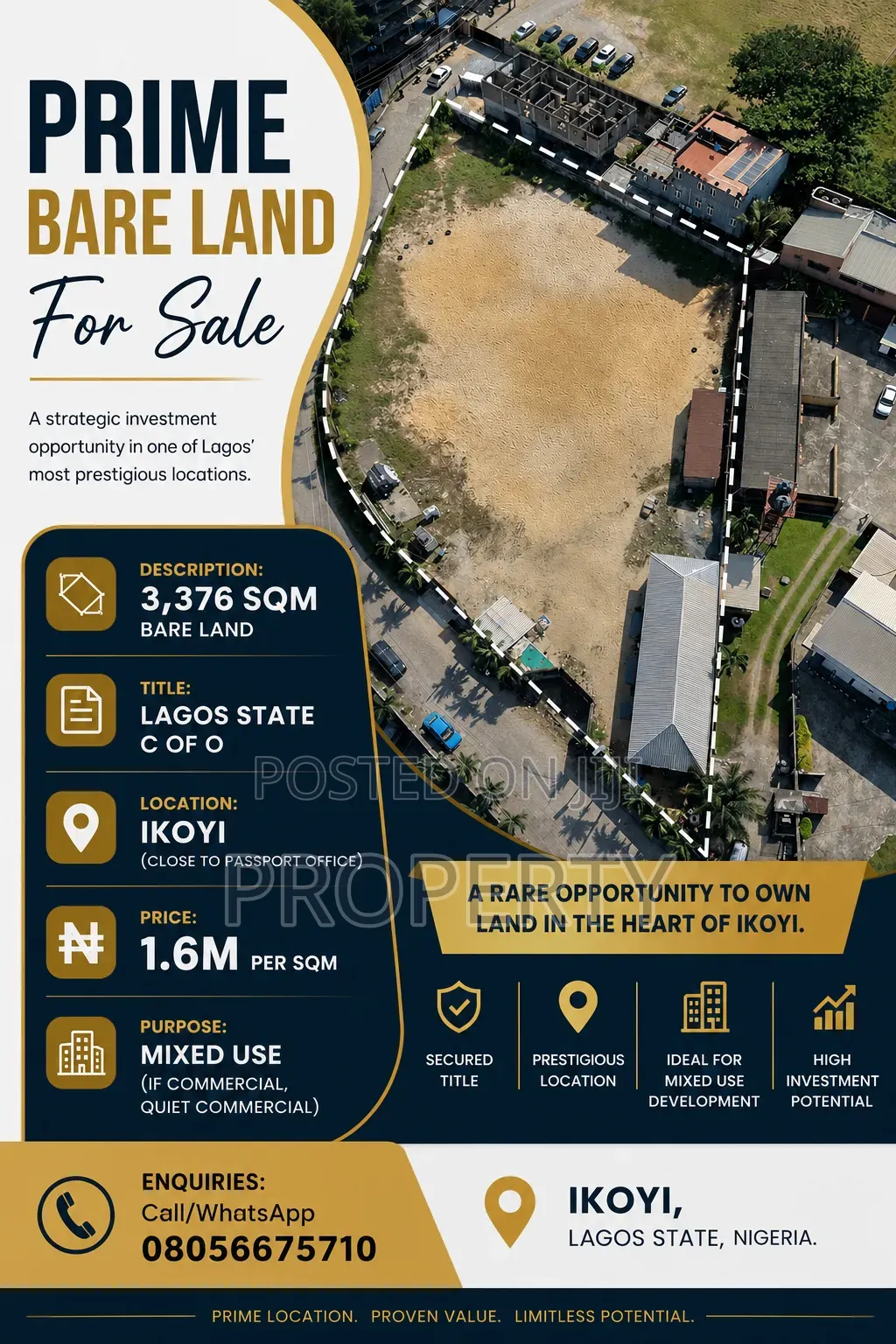 Land for Sale in Old Ikoyi