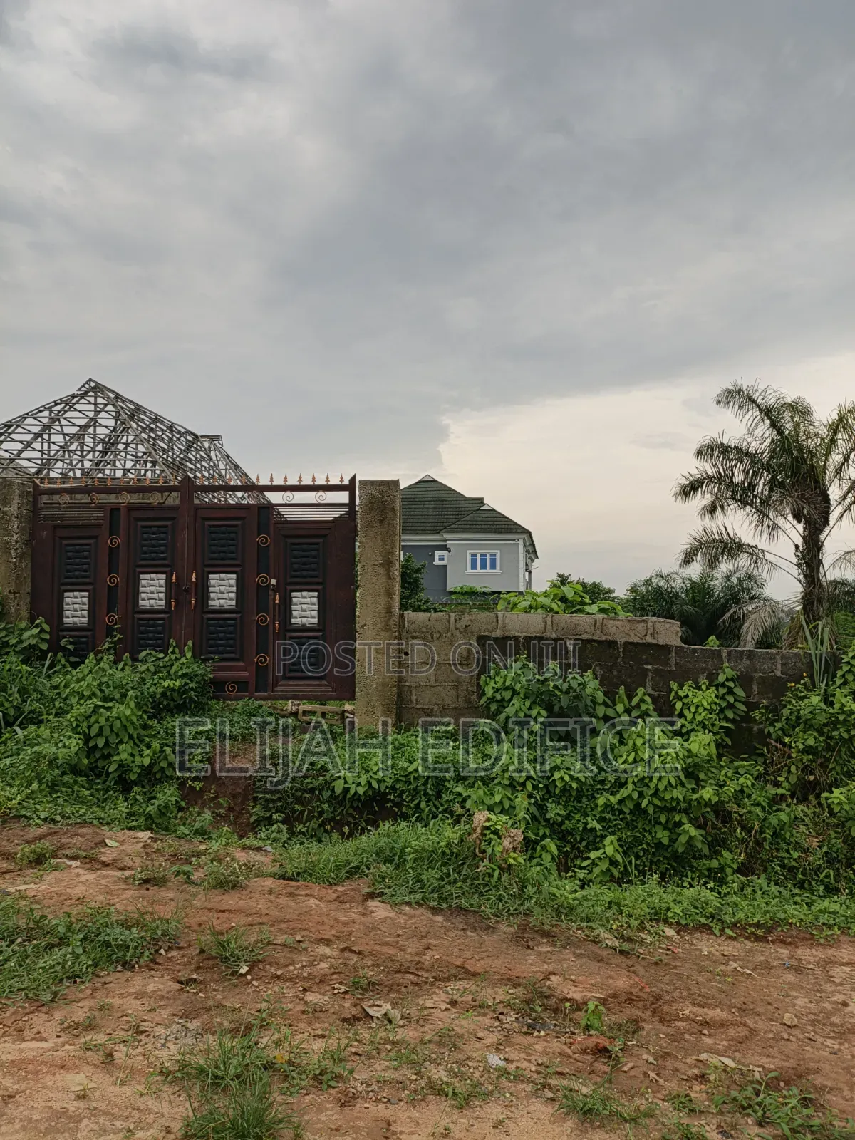 Fenced Gated One Half Plot at Ewu Owa Off Gberigbe Road, Ikorodu in Ijede / Ikorodu
