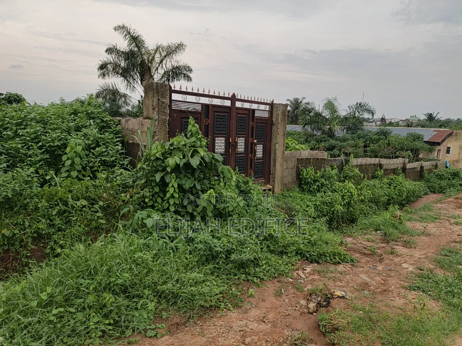 Fenced Gated One Half Plot at Ewu Owa Off Gberigbe Road, Ikorodu in Ijede / Ikorodu