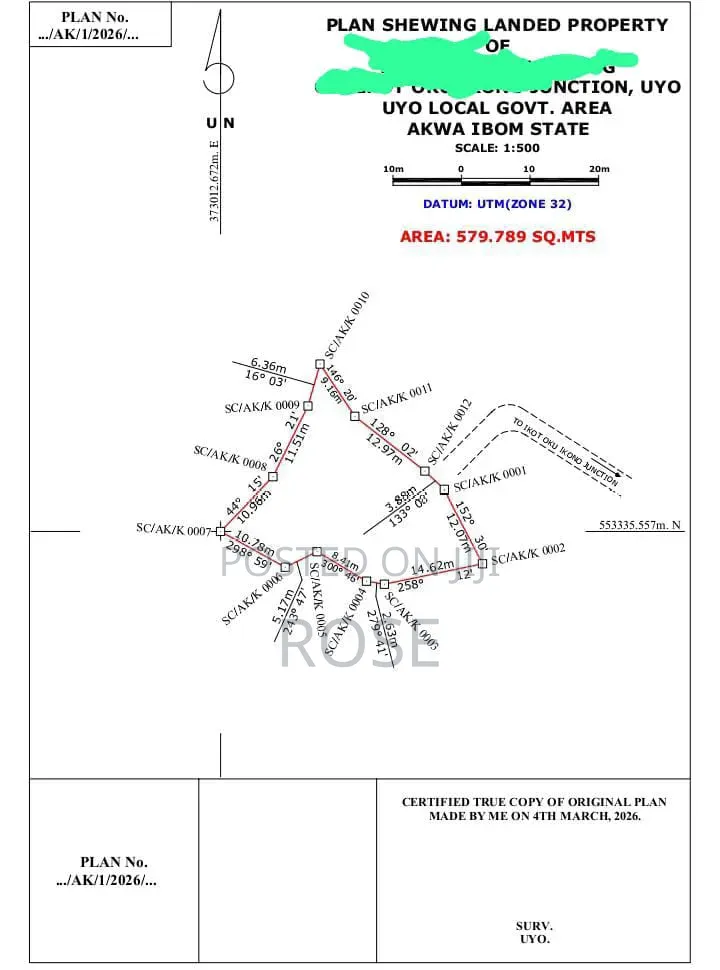 Land for Sale in Uyo