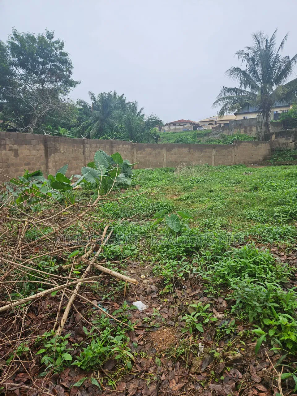 Above a Plot of Land Fully Fenced and Gated at Ayegoro in Ibadan