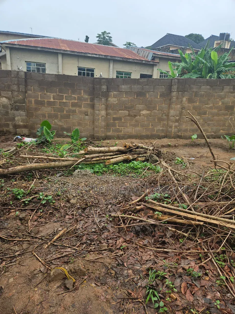 Above a Plot of Land Fully Fenced and Gated at Ayegoro in Ibadan