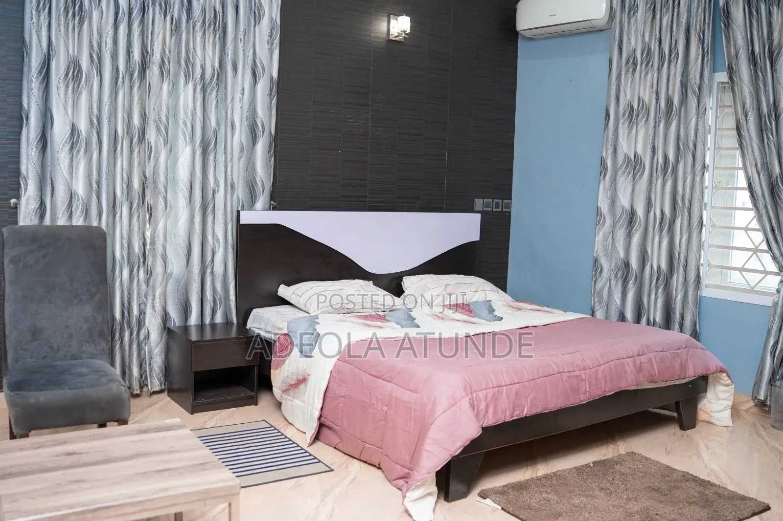 Comfortable Private Bedroom in a Stylish Shared 3-Bedroom Apartment in Sabon Lugbe
