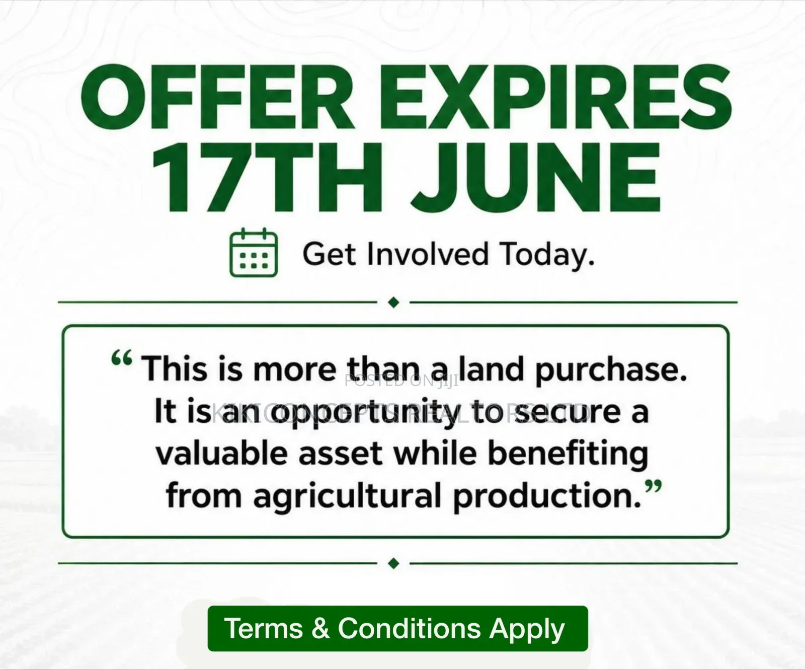 Farm Land for Sale in Ibadan in Iseyin