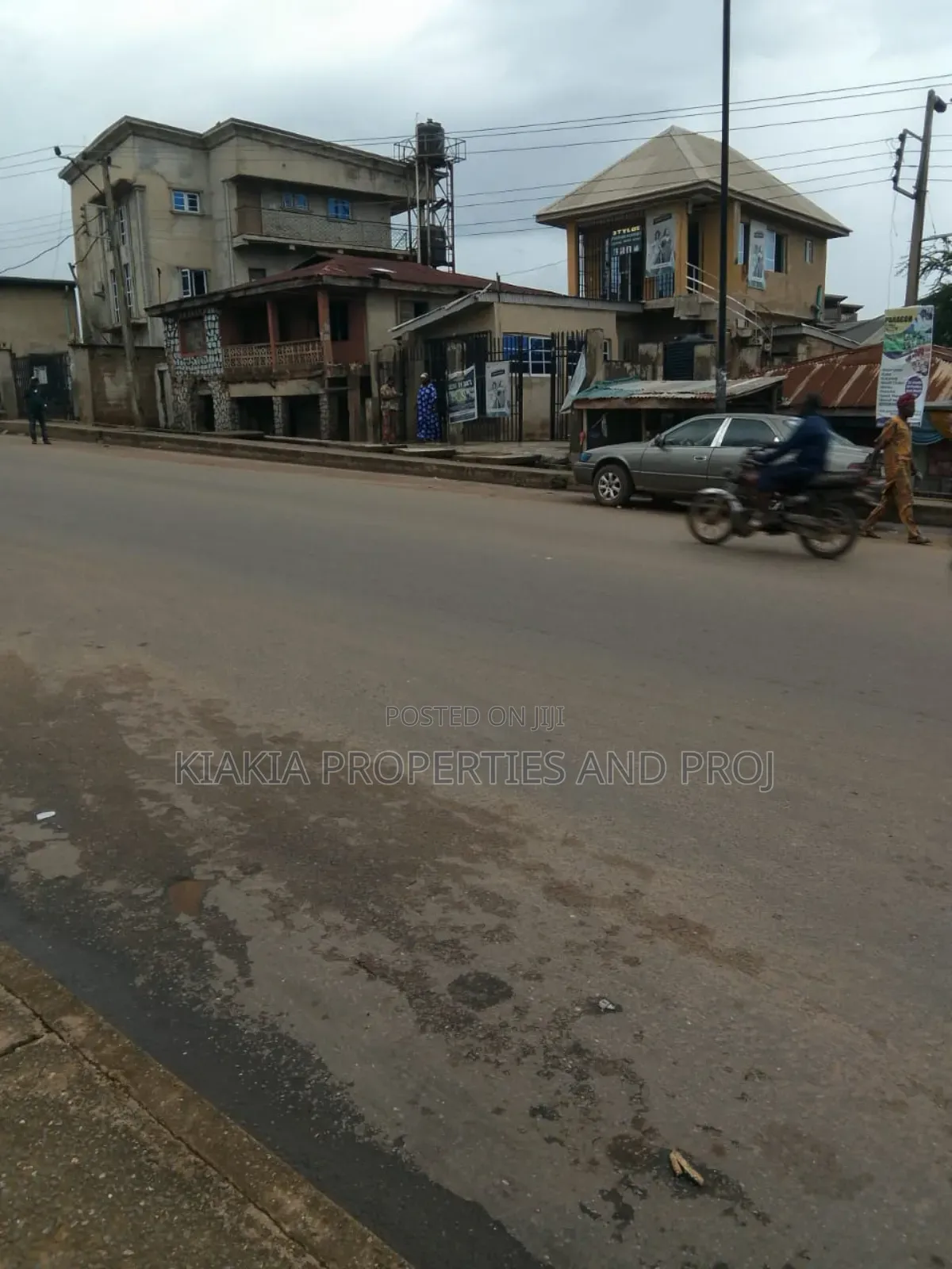 Facing Main Road at Moniya Ibadan in Moniya